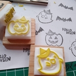 消しゴムはんこ『ハロウィン』♪