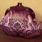 MADAME CHIGNON　がま口ポーチ pink sofa  00820