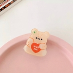 韓国♡スマホグリップ♡HUG ME テディベアー