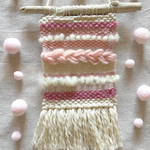 一点物❁ウィービングタペストリー🧶ピンク