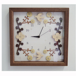  box clock　ハナウタ 