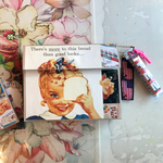 おすそ分けファイルレトロアメリカン＋ミニ蛇腹ファイル＋チャーム