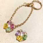 clover bag charm .