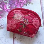 moda モダ ヘキサゴンのパッチワークポーチ*こうの早苗 