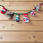 aco2402様専用ページダックスクリスマス🎄ガーランド