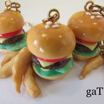 チーズバーガー＆ギザギザポテト！