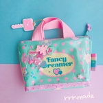 [ﾐﾆﾐﾆサイズ]シャカシャカ ♡ ファスナー付きトート