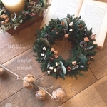 早割winter wreathクリスマスリース