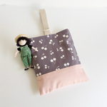 ♪♡Cherry × Grey Pink かわいい上履き入れ♡♪