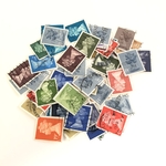 使用済海外切手50枚-D