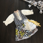 リカちゃん　ブライス　サイズ　服　ワンピース　アウトフィット