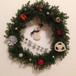 snowman wreath♡