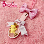 Fancy Toy Spoonネックレス♡ピンク