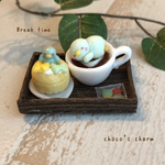 【ミニチュア】ペンギンちゃんのホッとブレイクタイムセット♪(ねんねバージョン)