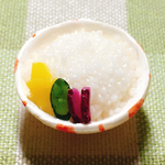 3色漬け物のせご飯🍚マグネット