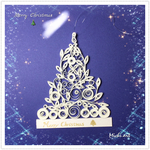 ペーパークイリングのクリスマスオーナメント