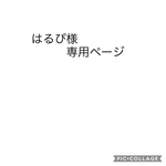 はるぴ様専用ページ