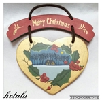 ♥️Merry  Christmasのハートのボード