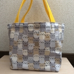 ぎゅうぎゅうねこのお弁当袋