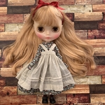 ブライスアウトフィット　エプロンワンピース　リカちゃん