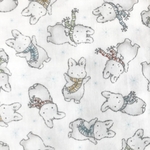 USAコットン　ウサギさんマフラー＊ほんわか可愛い　その3♡Timeless Treasures 