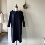 ボートネックのシンプルワンピース(keirinさん専用)