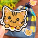 どうぶつワッペン【茶トラ】