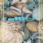 こちらはguest様専用ページです