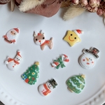 【18個】クリスマス　カボションセット