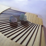 葡萄瑪瑙のちいさなつぶつぶ／pierce？earring？