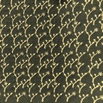 刺繍布＜光の粒つぶ＞ 山鳩色30センチ