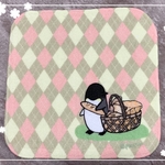 ペントローとパンのタオルハンカチ