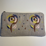 オリジナルスマート長財布 ミナペルホネン生地使用のハンドメイド