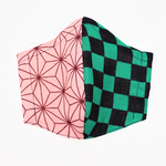 炭ノーズワイヤー入り鬼子供用滅立体マスク