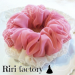 【今日の100円引き💕】1個限定✨さらにもこもこ✨ふわもこシフォンシュシュ❤(いちごみるく🍓)
