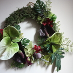 〜Green Hawaian wreath〜ハワイアンリース