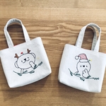 クリスマスのミニバッグ　2コセット