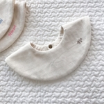 doughnut×まんまるスタイ*名前刺繍入り