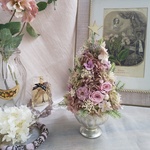 Arbre de  Noël＜French Pink＞＊受注制作＊クリスマスツリー＊アレンジメント＊プリザーブドフラワー＊ 花＊2020