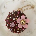 《1点限り》ドーナツのオーナメント☆チョコレート