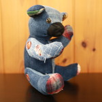 USEDデニムベア　ブルー