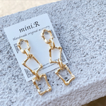ゴールドチェーンピアス