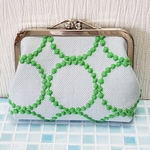 【SALE】がまぐちポーチ＊minäperhonen（tambourine）