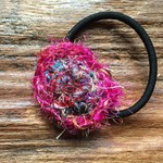 recycle silk ヘアゴム 楕円　7