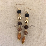 ウッドロング▸▹ピアス＆イヤリング