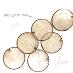 再販【gold】shell plate charm