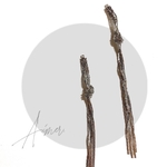 silver chain tassel charm