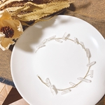 crystal ヘッドドレス　gold /silver 35cm