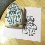[hayatoko様専用]再販!お正月お猿さんはんこ