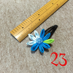 つまみ細工の髪飾り